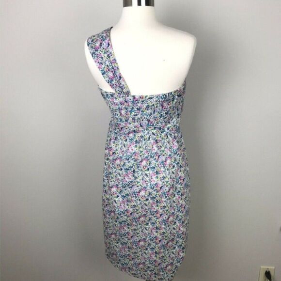 NWT J.Crew One-shoulder tie dress in Liberty® Claire-Aude floral Bow 0 - Picture 5 of 8